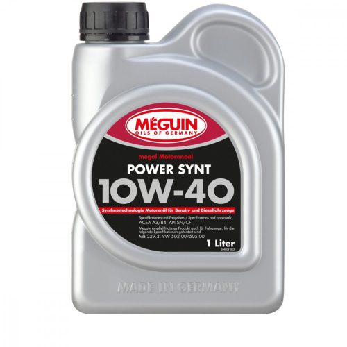 Meguin Power Synt 10W-40 motorolaj 1L