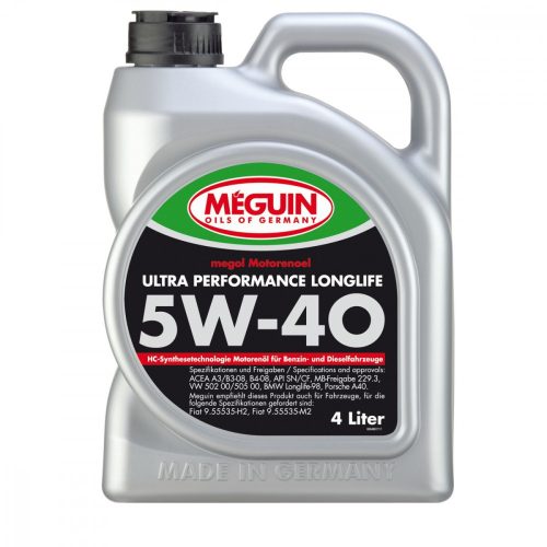 Meguin Ultra Performance Longlife 5W-40 motorolaj 4 L