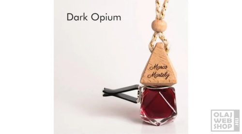 Marco Martely autóillatosító parfüm - Dark Opium női illat 7ml