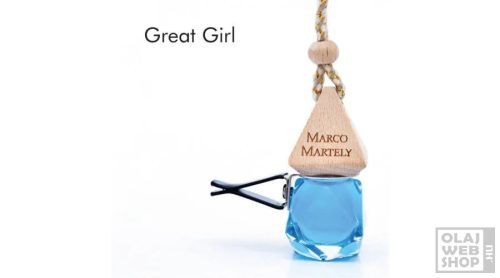 Marco Martely autóillatosító parfüm - Great Girl női illat 7ml
