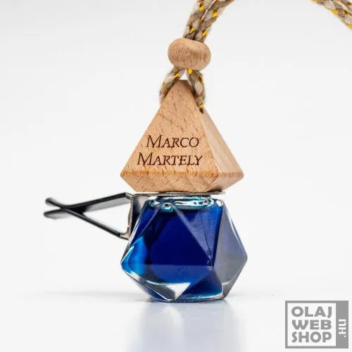 Marco Martely autóillatosító parfüm - Blue férfi illat 7ml