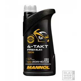 Mannol 7209 4-Takt Premium 20W-40 motorkerékpár olaj 1L