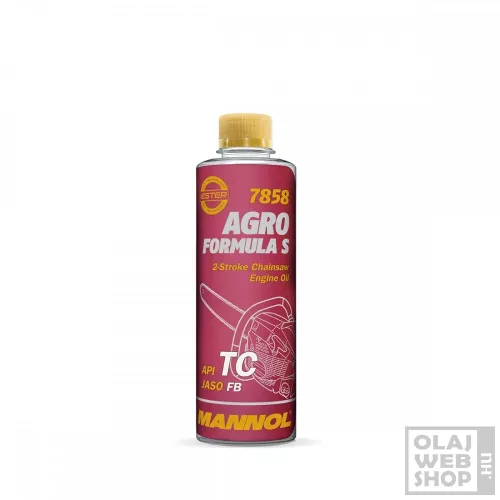 Mannol 7858 Agro Formula S 2T láncfűrész olaj 100ml