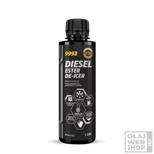 Mannol 9992 Diesel Ester De-Icer dermedésgátló adalék 250ml