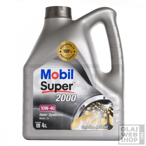 Mobil Super 2000 X1 10W-40 motorolaj 4L