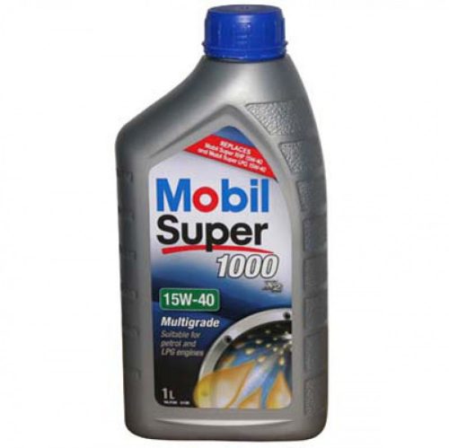 Mobil Super 1000 X1 15W-40 motorolaj 1L