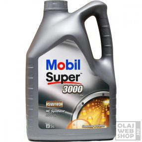 Mobil Super 3000 X1 5W-40 motorolaj 5L