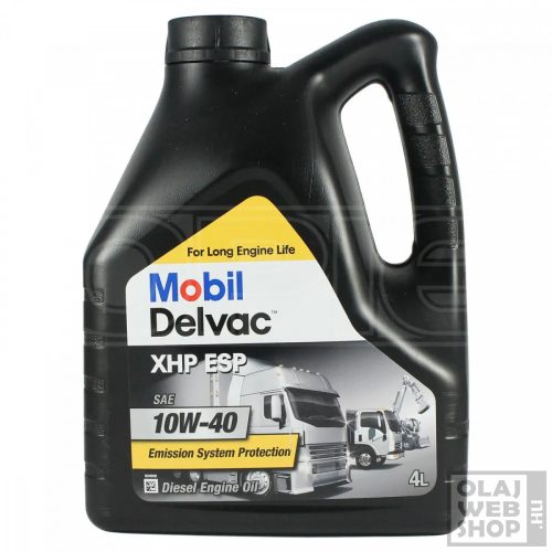 Mobil Delvac XHP ESP 10W-40 teherautó motorolaj 4L
