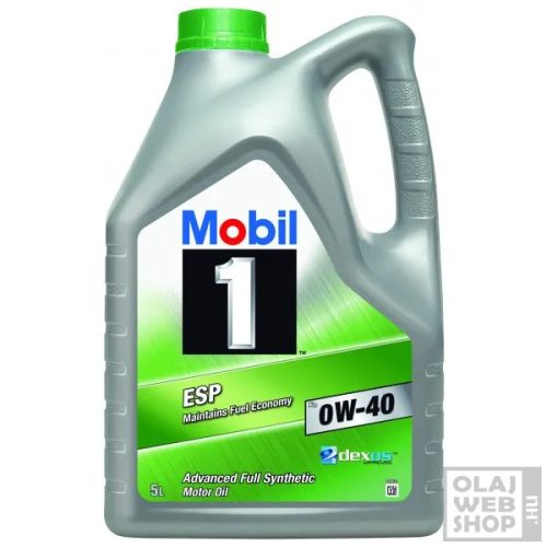 Mobil 1 ESP X4 Fuel Economy 0W-40 motorolaj 5L 