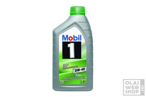 Mobil 1 ESP X4 Fuel Economy 0W-40 motorolaj 1L