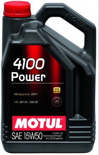Motul 4100 Power 15W-50 motorolaj 5L