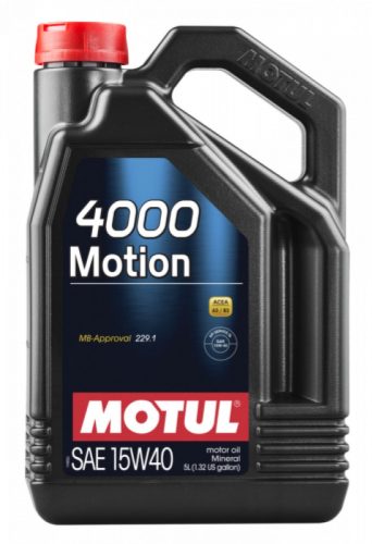Motul 4000 Motion 15W-40 motorolaj 5L