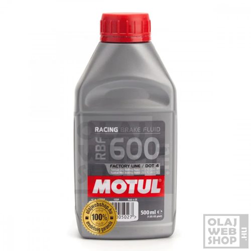 Motul RBF 600 Factory Line/DOT 4 verseny fékfolyadék 500ml