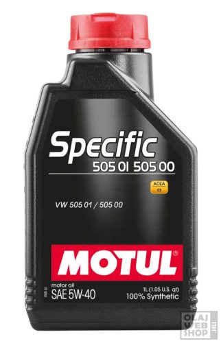 Motul Specific 505.01/502.00 5W-40 motorolaj 1 L
