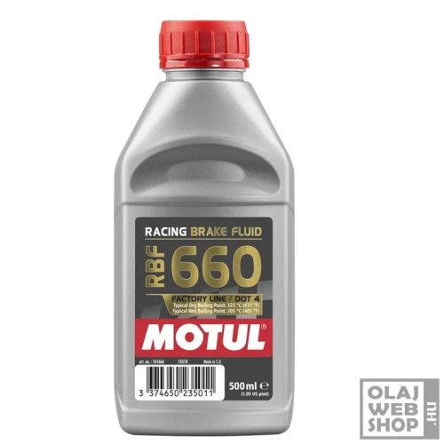 Motul RBF 660 Factory Line/DOT 4 verseny fékfolyadék 500ml