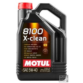 Motul 8100 X-clean 5W-40 motorolaj 5L