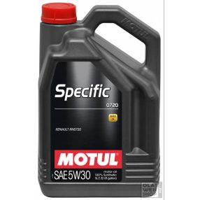 Motul SPECIFIC 0720 RENAULT 5W-30 motorolaj 5L