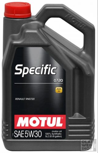 Motul SPECIFIC 0720 RENAULT 5W-30 motorolaj 5L