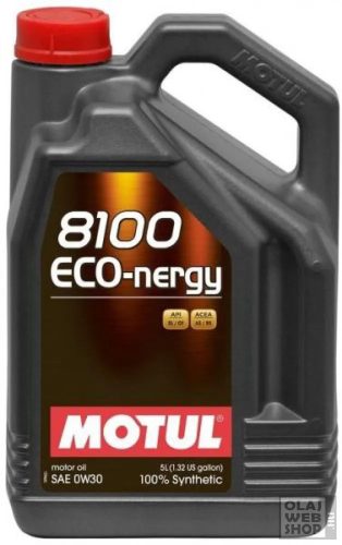 Motul 8100 ECO-nergy 0W-30 motorolaj 5L