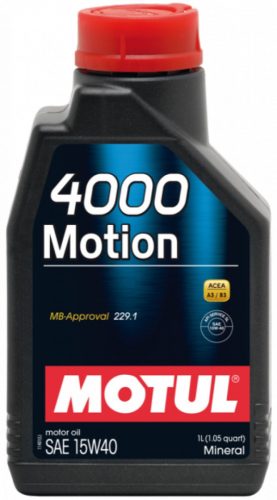 Motul 4000 Motion 15W-40 motorolaj 1L