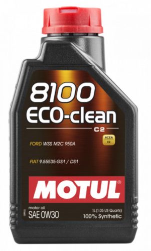 Motul 8100 ECO-clean 0W-30 motorolaj 1L