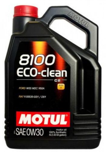Motul 8100 ECO-clean 0W-30 motorolaj 5L