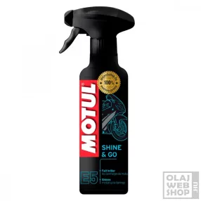 Motul E5 Shine & Go műanyagápoló spray 400ml