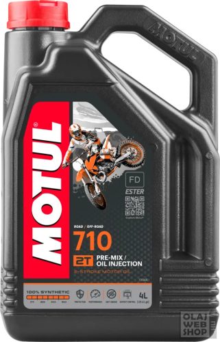 Motul 710 2T motorkerékpár olaj 4L