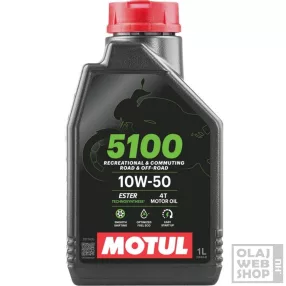 Motul 5100 4T 10W-50 motorkerékpár olaj 1L