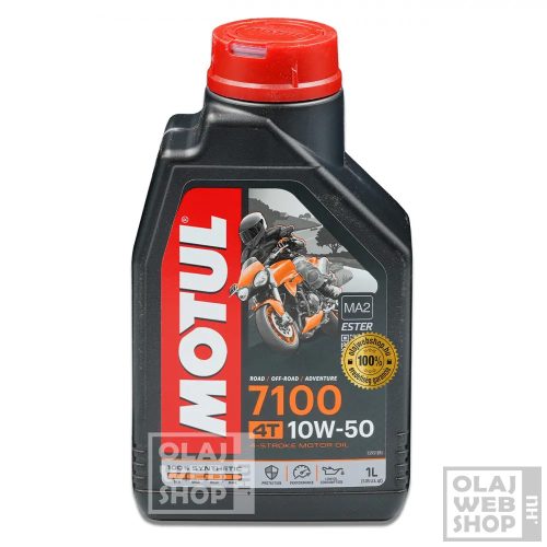Motul 7100 4T 10W-50 motorkerékpár olaj 1L