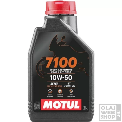 Motul 7100 4T 10W-50 motorkerékpár olaj 1L