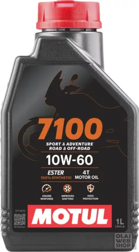 Motul 7100 4T 10W-60 motorkerékpár olaj 1L