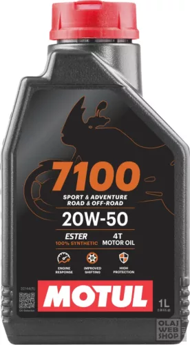Motul 7100 4T 20W-50 motorkerékpár olaj 1L