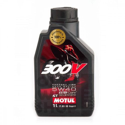 Motul 300V 4T Factory Line Road Racing 5W-40 motorkerékpár olaj 1L