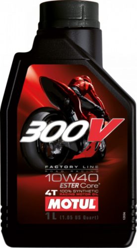 Motul 300V 4T Factory Line Road Racing 10W-40 motorkerékpár olaj 1L
