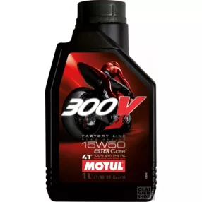 Motul 300V 4T FL Road Racing 15W-50 motorkerékpár olaj 1L