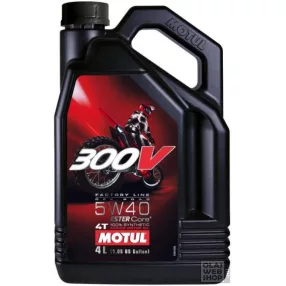 Motul 300V 4T FL Off Road 5W-40 motorkerékpár olaj 4L