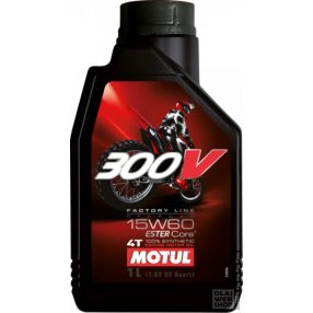   Motul 300V 4T Factory Line Off Road 15W-60 motorkerékpár olaj 1L