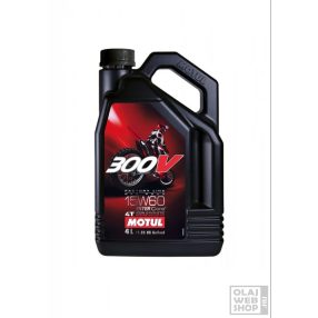   Motul 300V 4T Factory Line Off Road 15W-60 motorkerékpár olaj 4L
