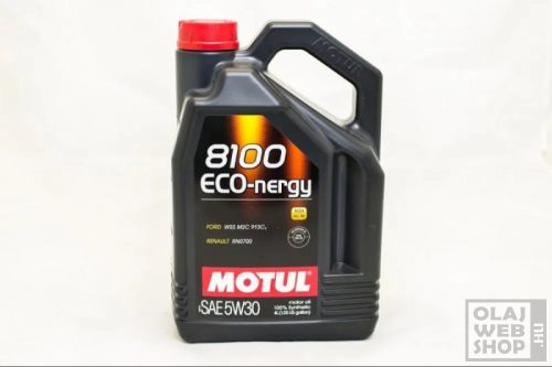 Motul 8100 ECO-nergy 5W-30 motorolaj 4L