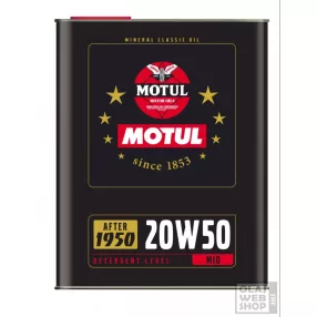 Motul Classic Oil 20W-50 oldtimer motorolaj 2L