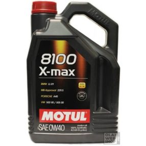 Motul 8100 X-max 0W-40 motorolaj 4L