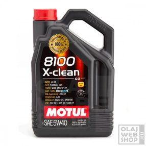 Motul 8100 X-clean 5W-40 motorolaj 4L