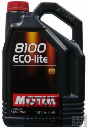 Motul 8100 ECO-Lite 0W-20 motorolaj 4L