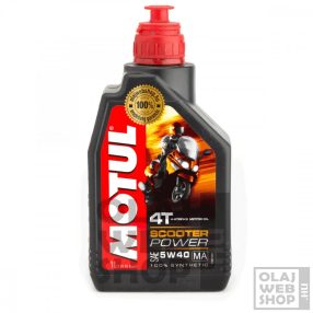 Motul Scooter Power 4T 5W-40 MA robogó motorolaj 1L