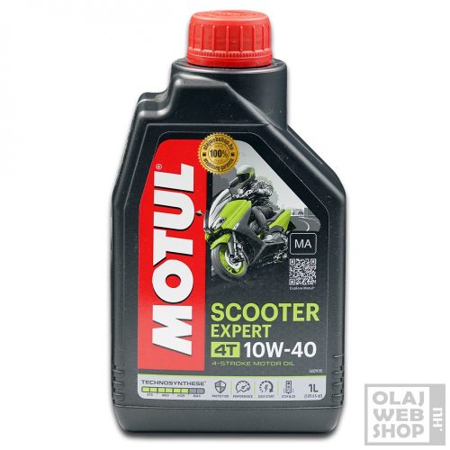 Motul SCOOTER EXPERT 4T 10W-40 MA motorkerékpár olaj 1 L