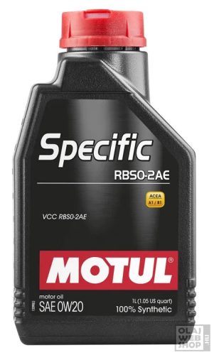 Motul SPECIFIC RBS0-2AE VCC 0W-20 motorolaj 1L