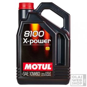 Motul 8100 X-power 10W-60 motorolaj 4L
