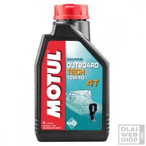Motul Marine Outboard Tech 4T 10W-40 motorolaj 1L
