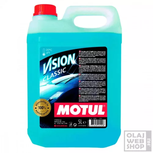 Motul VISION CLASSIC téli szélvédőmosó -20°C 5L